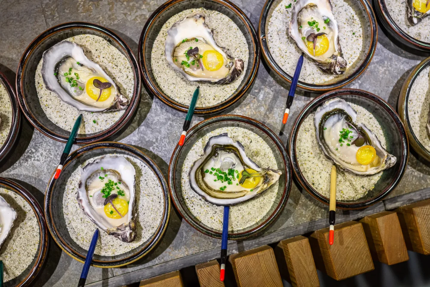 Банкетное меню с морепродуктами в ресторане LureMe в Москве