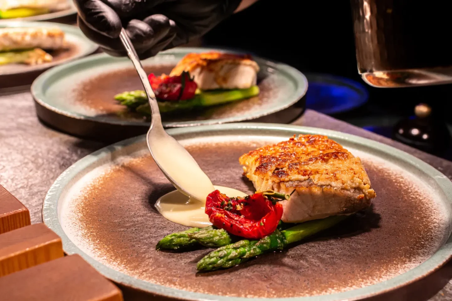 Блюда на банкет в итальянском ресторане LureMe в Москве