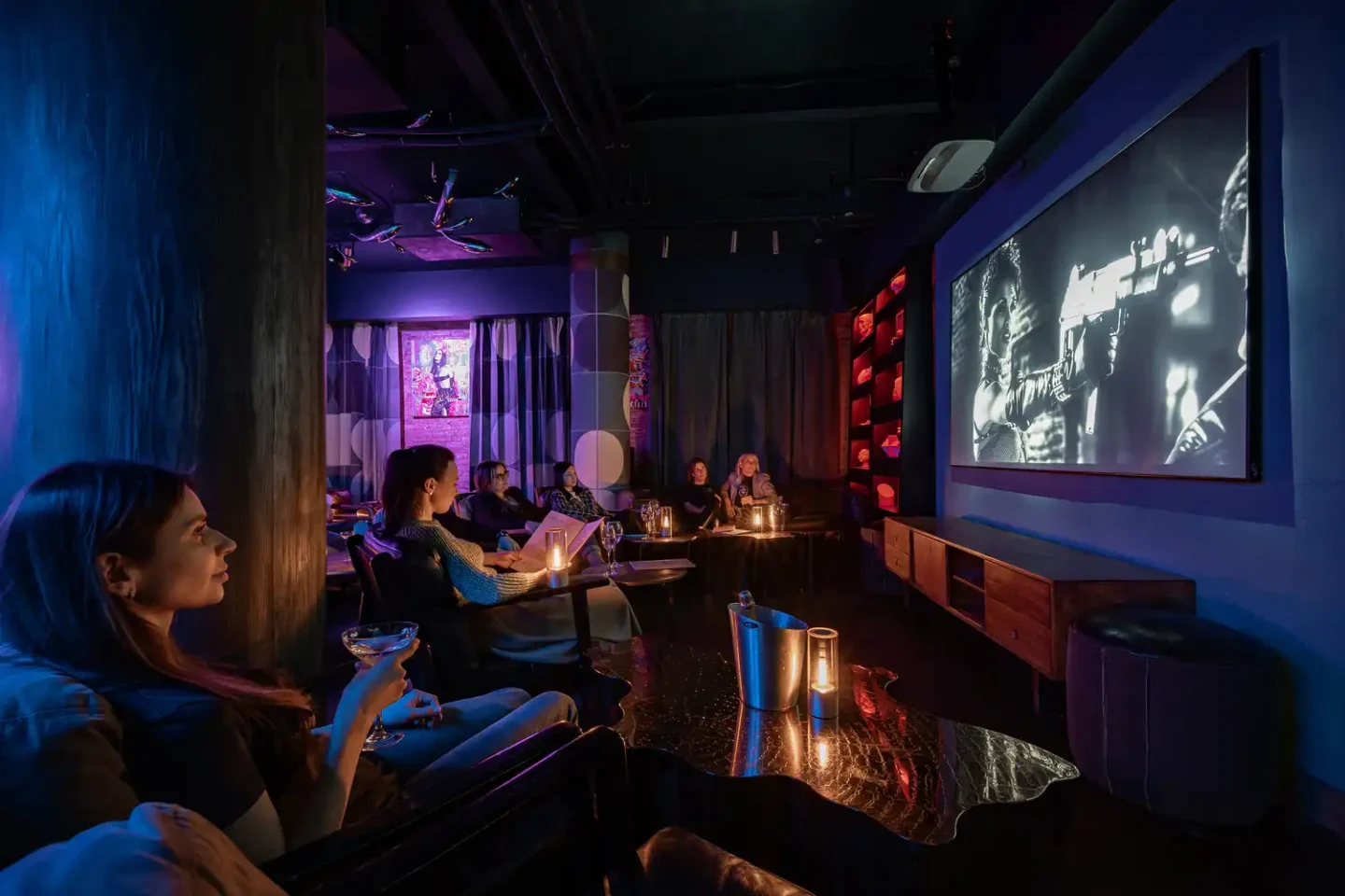 Сеанс в частном кинотеатре LureMe в Москве